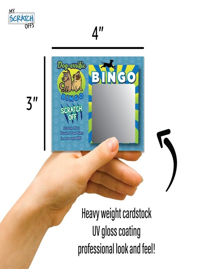 My Scratch Offs 26 Pack Puppy Dog Scratch Off Bingo Card Party Favors for Animal Lovers (Dog Bingo) - Image 2